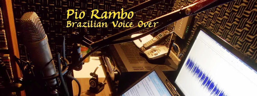 Brazilian Portuguese Voice Over, professional voice talent, Brasilianische Sprecher aus Südamerika