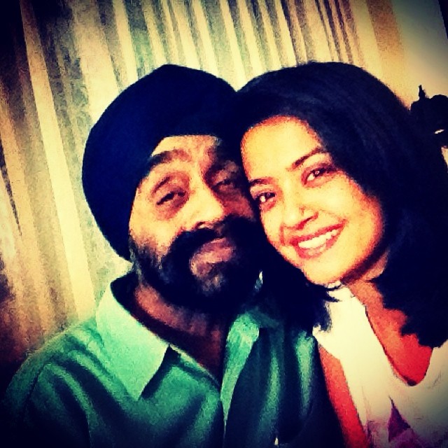 Surveen Chawla's Father