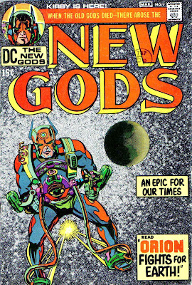 New Gods v1 #1 dc bronze age comic book cover art by Jack Kirby