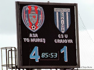ASA Targu Mures CSU Craiova 2014. (4-1)