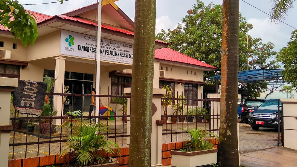 KKP Kantor Kesehatan Pelabuhan Kelas I Batam Alamat: Jl. Lumba-Lumba, Batu Merah, Batu Ampar, Kota Batam, Kepulauan Riau