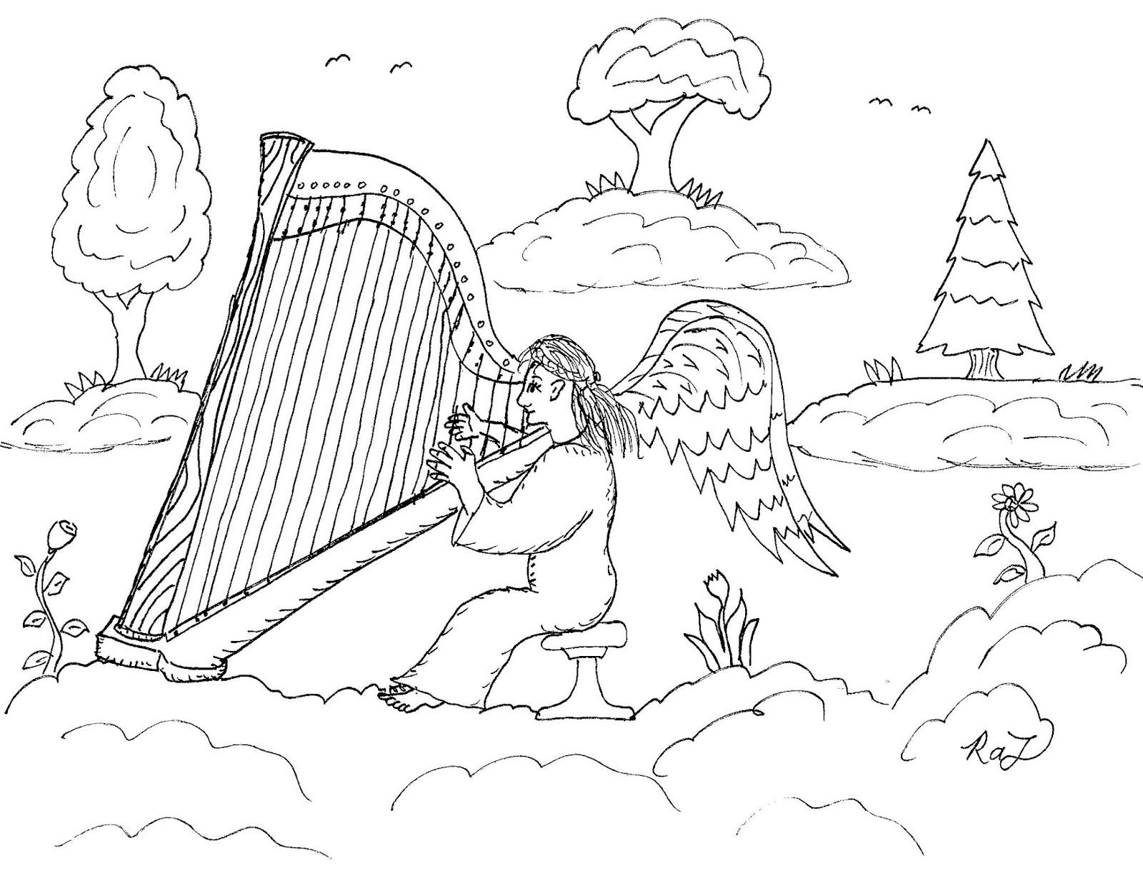 Robin S Great Coloring Pages Things With Wings