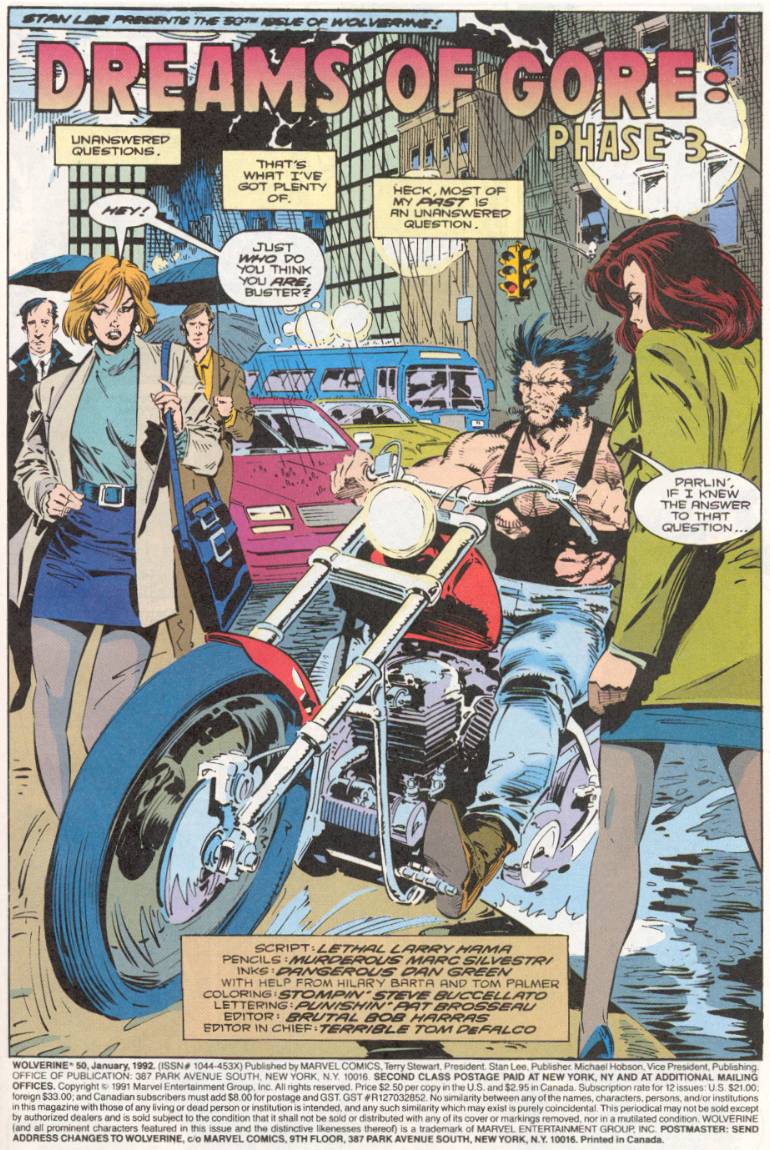 Read online Wolverine (1988) comic -  Issue #50 - 4