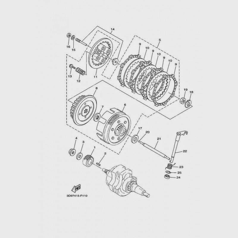 Yamaha YBR 125 Owner Blog Yamaha YBR 125 Clutch common problems