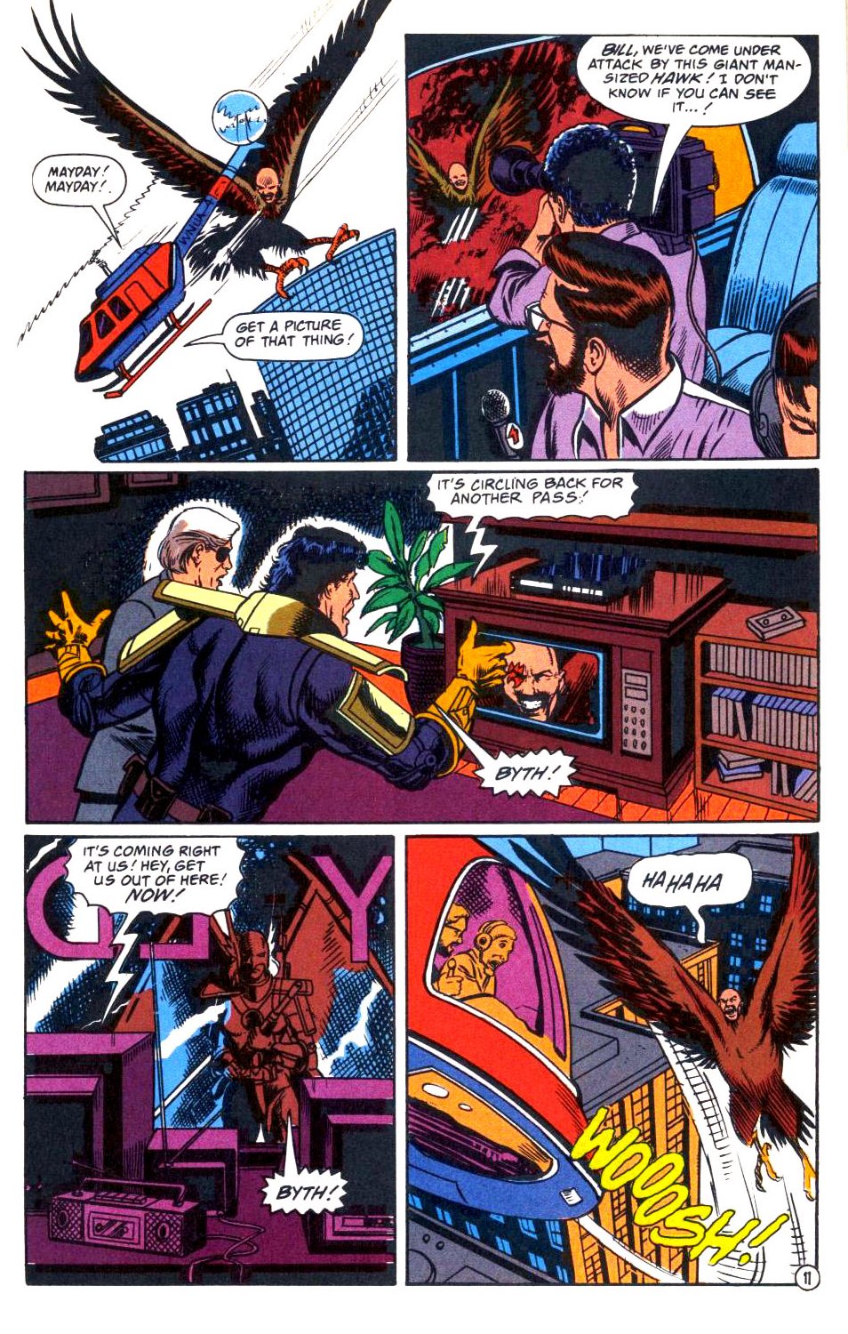 Read online Hawkworld (1990) comic -  Issue #8 - 12