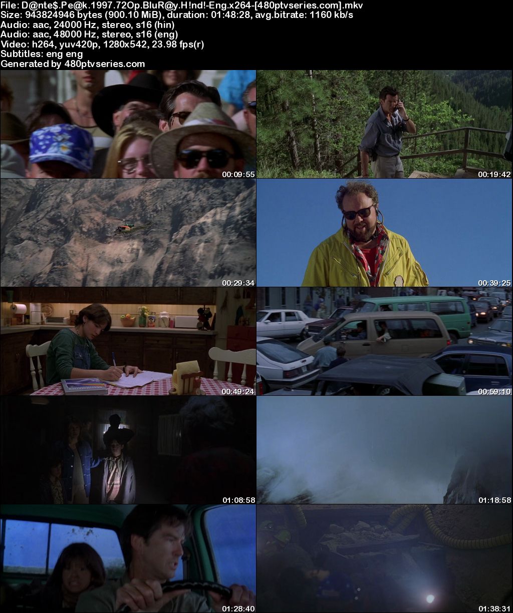 Watch Online Free Dante’s Peak (1997) Full Hindi Dual Audio Movie Download 480p 720p BluRay