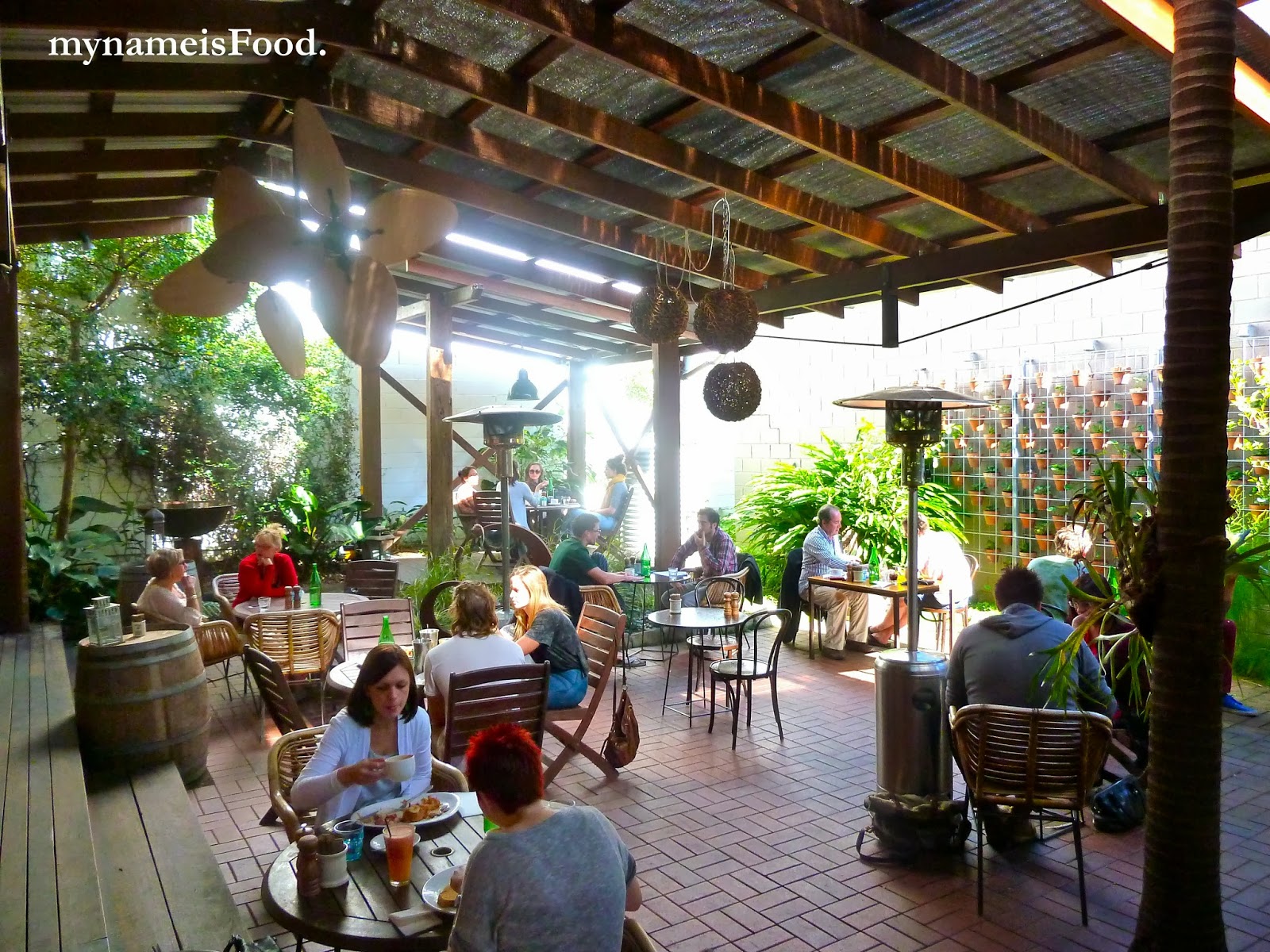 The Cafe, West End, Brisbane my name is Food.