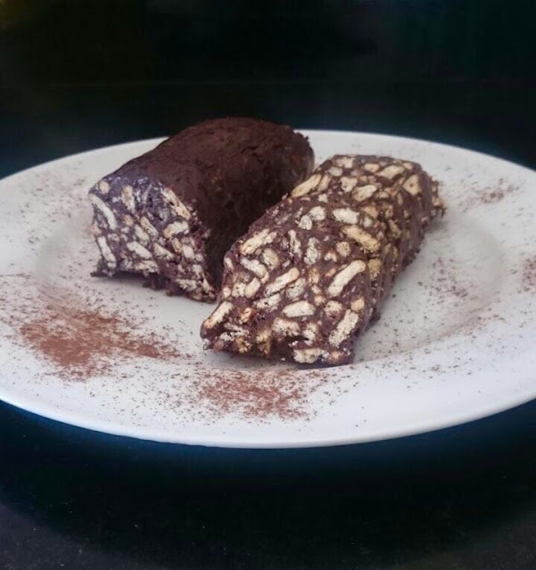 receita-culinária-gastronomia-chocolate-salame de chocolate