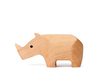 Cajita de madera en forma de animal.