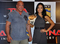 Gail Kim Press Conference for Sony Six & TNA Wrestling game