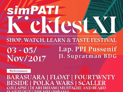Simpati Kickfest XI 2017 di Bandung