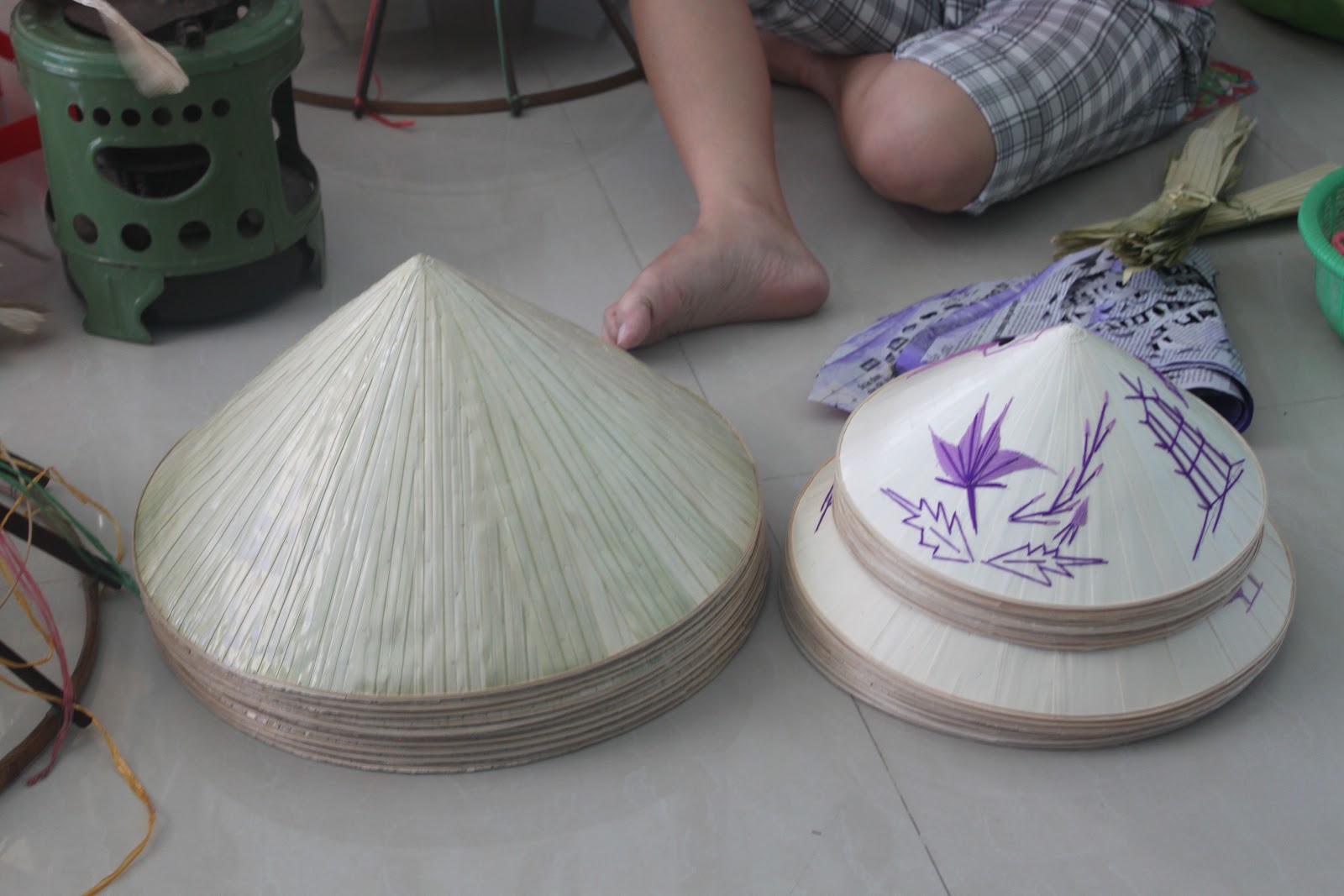 Hue, Vietnam Making of Cone Shaped Hats