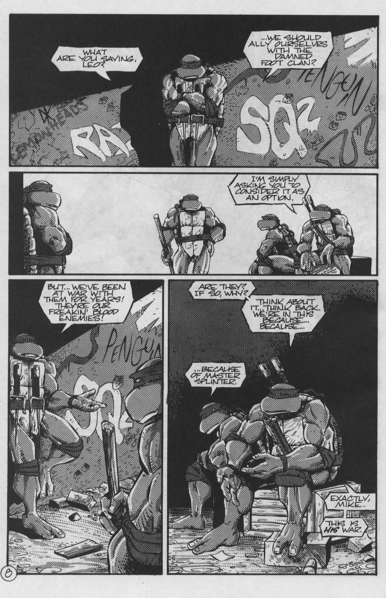 Read online Teenage Mutant Ninja Turtles (1984) comic -  Issue #58 - 10