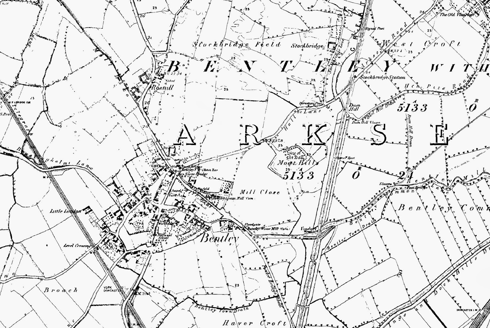 Bentley Village, A History Maps