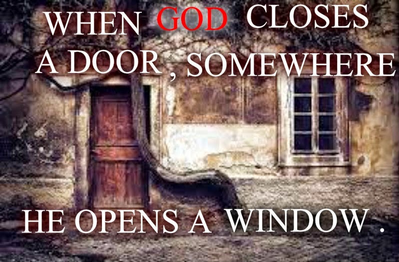 Grace And Glory Closed Windows And Open Doors