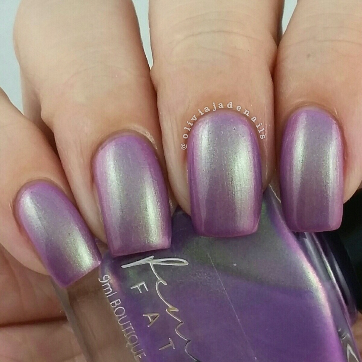 Femme Fatale Cosmetics Love's Wound (reformulated) swatched by Olivia Jade Nails