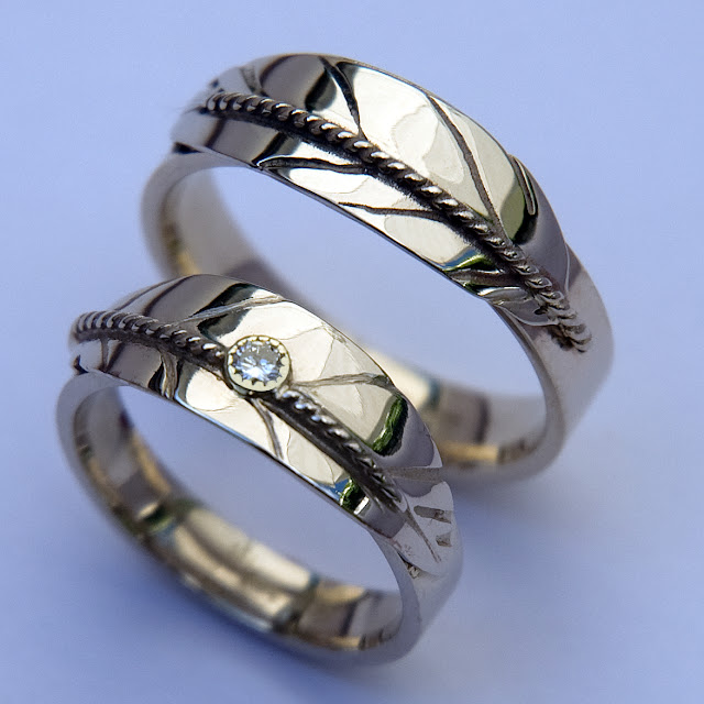wedding rings, trouwringen, edelsmid Tammo Geertsema