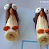 Pingüinos de Plátano y Chocolate