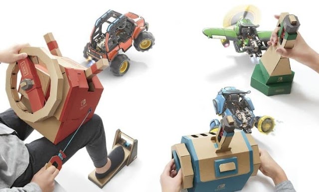 Nintendo Labo - nuevo kit tendrá autos y mucha adrenalina