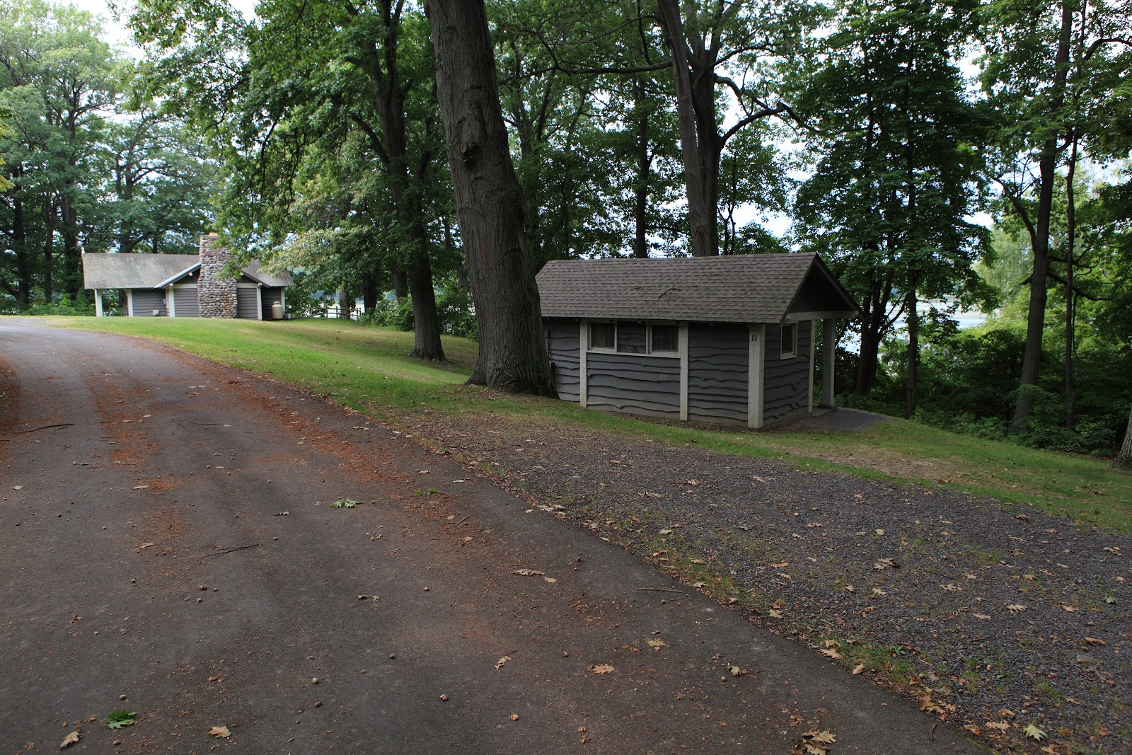 The Campsites Fair Haven Beach New York State Park, cabin 11