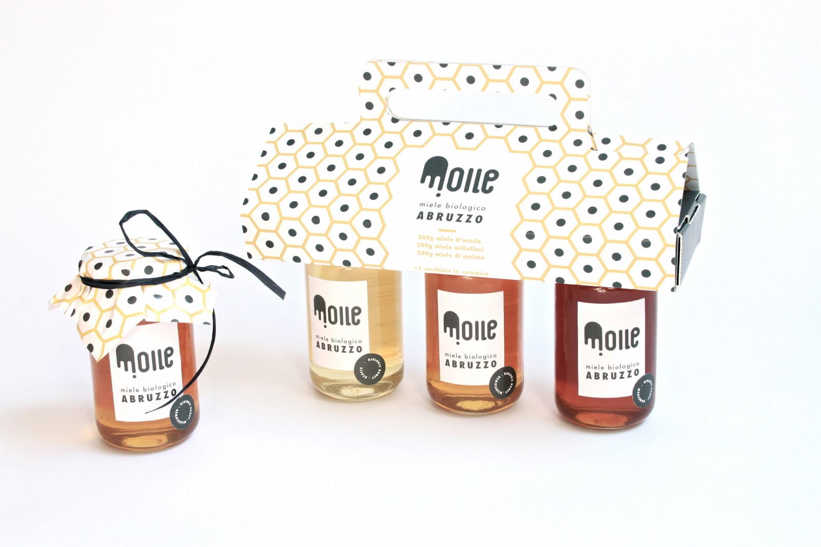 Moile Honey of Abruzzo Label Design
