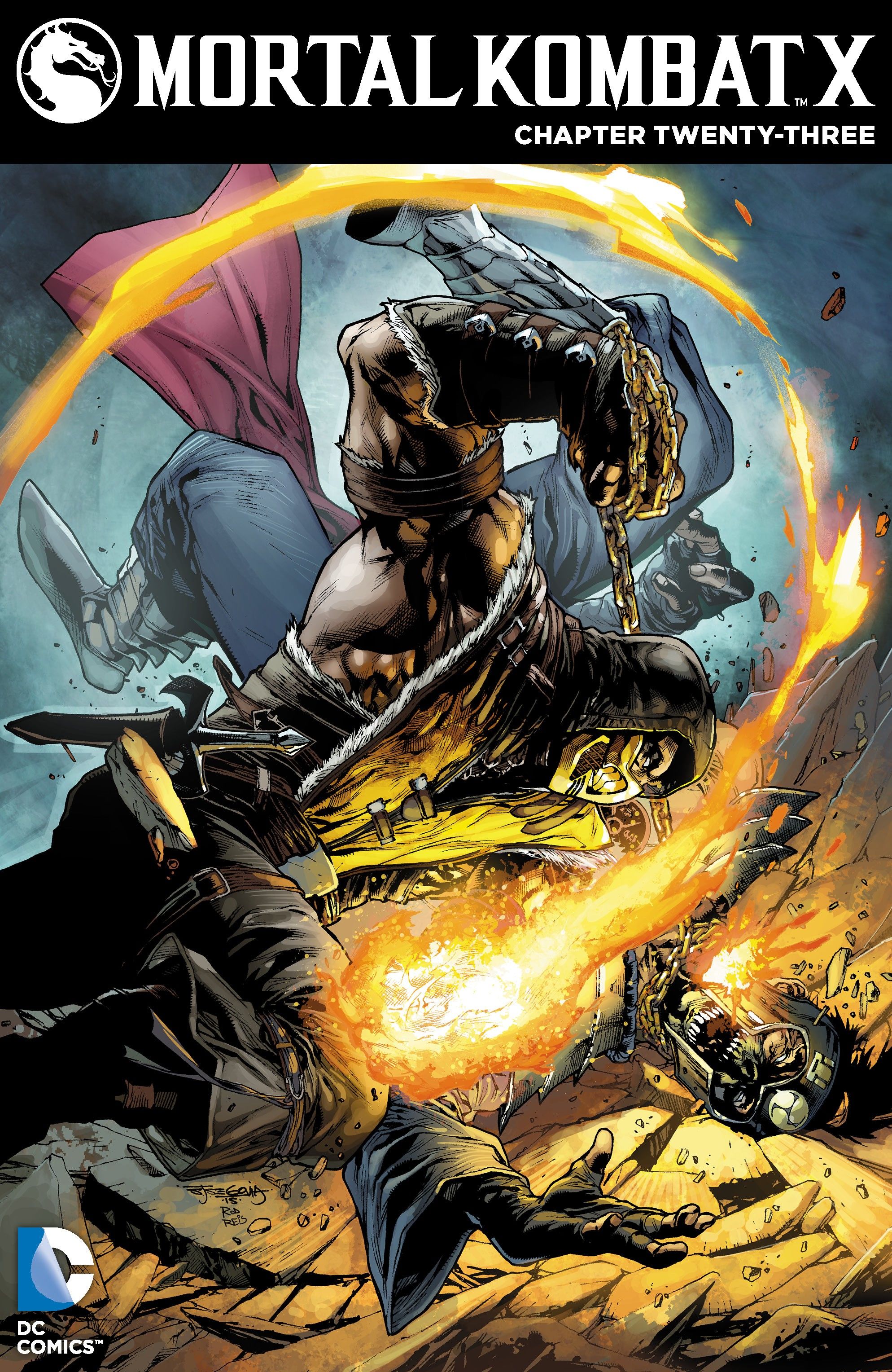 Read online Mortal Kombat X [I] comic -  Issue #23 - 2