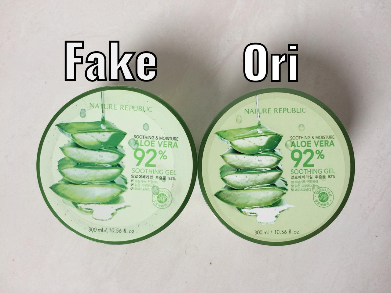 Bedanya Nature Republic Asli Dan Palsu Terkait Perbedaan