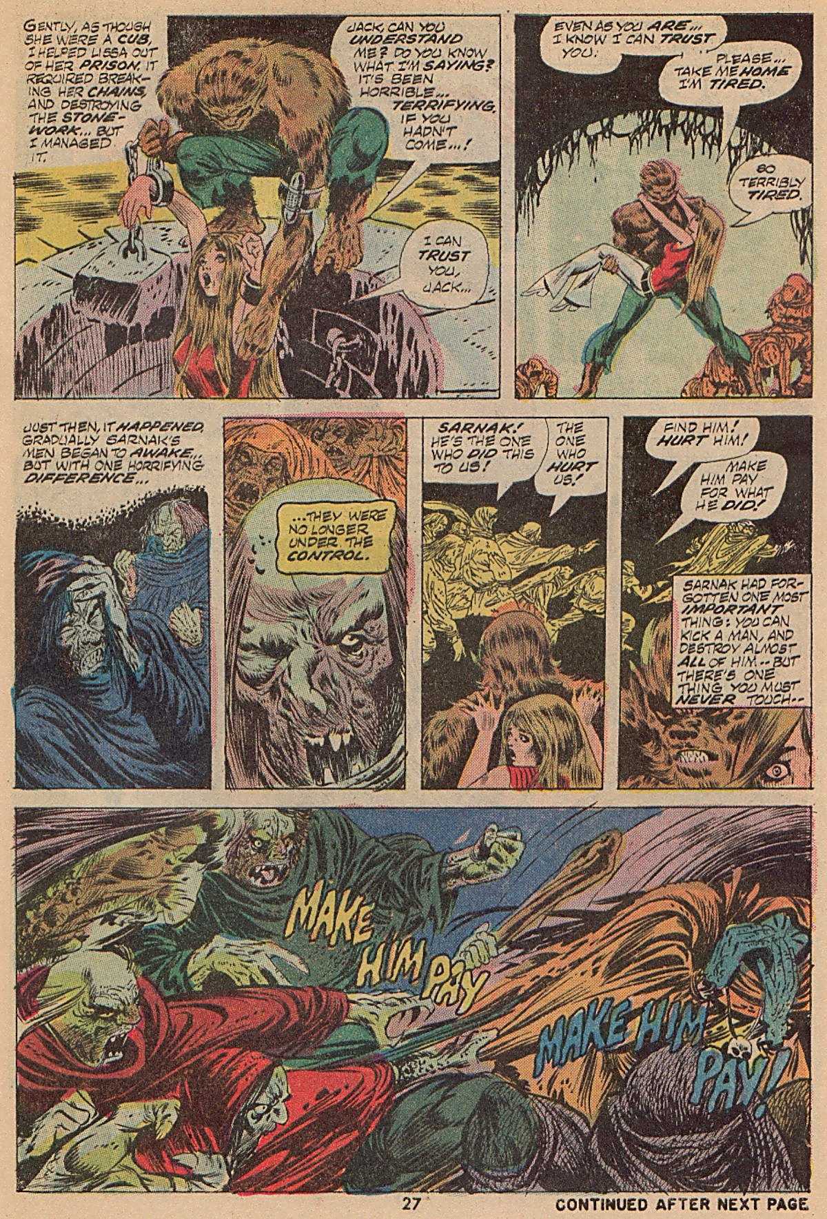 Read online Werewolf by Night (1972) comic -  Issue #10 - 20