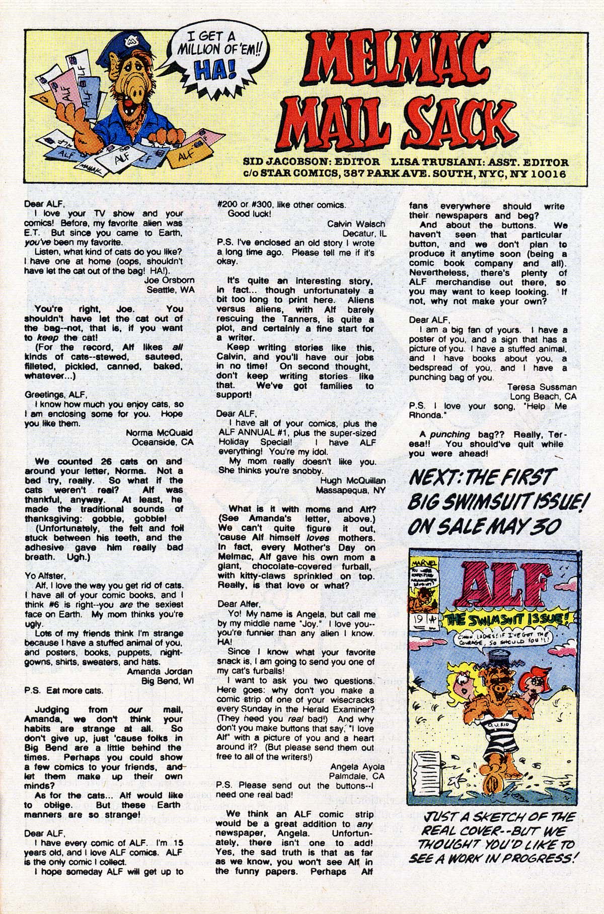 Read online ALF comic -  Issue #18 - 25