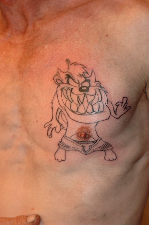 Taz Tattoos | Popular Tattoo Designs