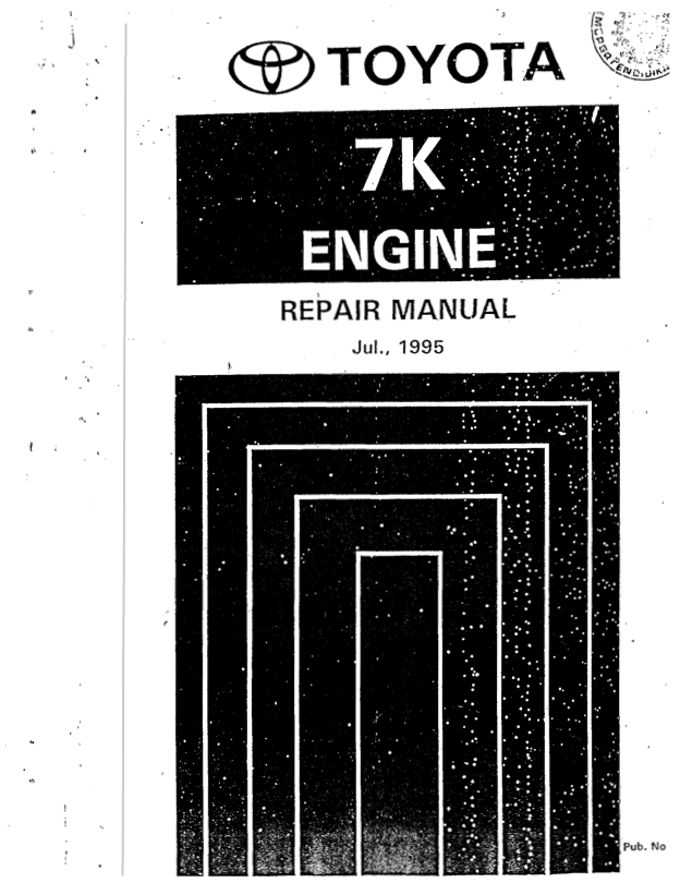 Toyota Kijang Cyber Community: Toyota 7K Engine Repair Manual