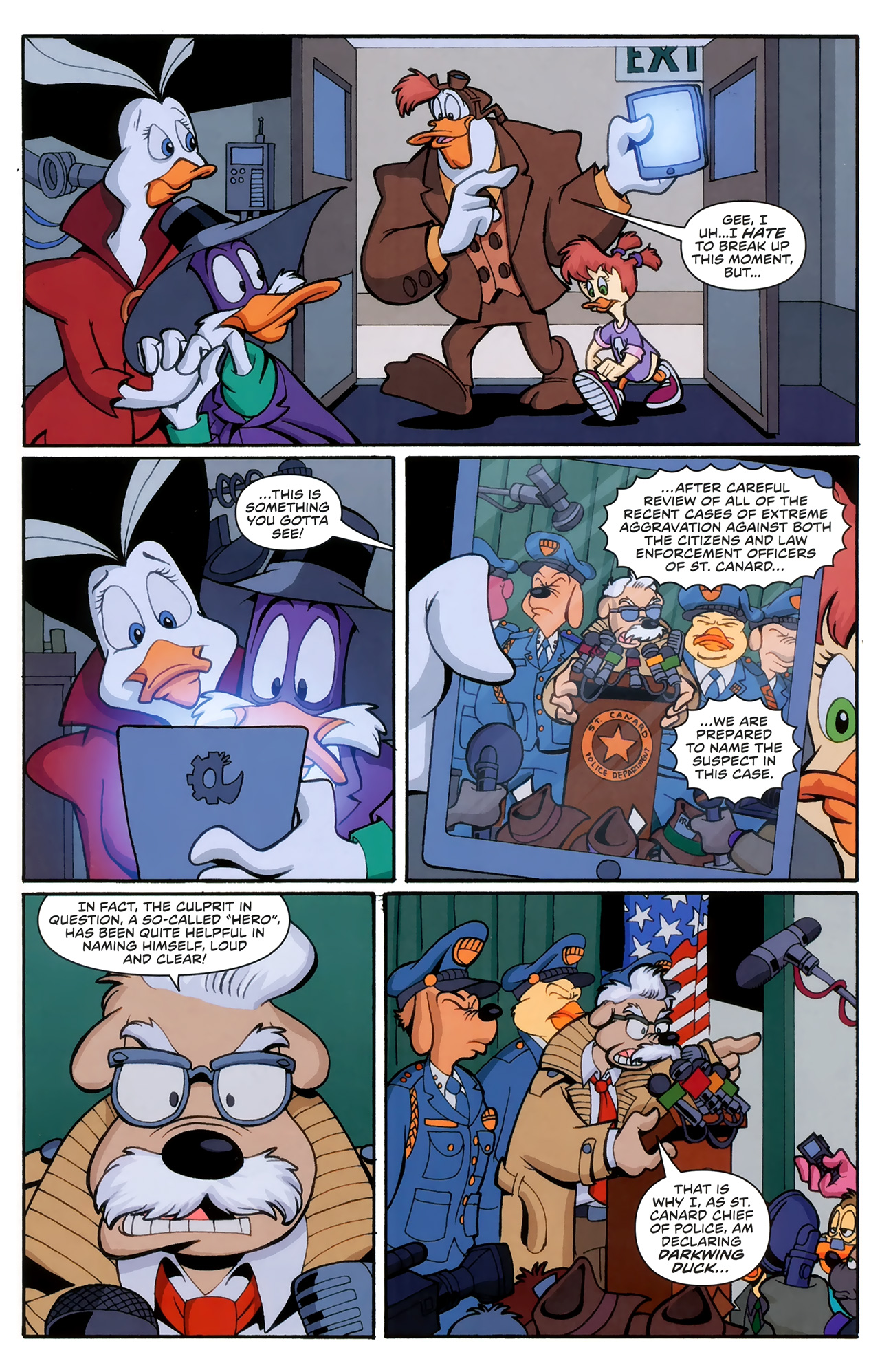 Read online Darkwing Duck comic -  Issue #5 - 23