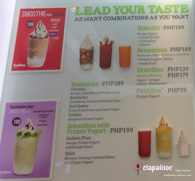 llaollao Natural Frozen Yogurt Hits Manila!!!! foodfanaticph by