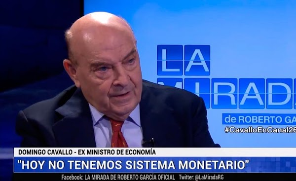 Domingo Cavallo: ''Esto termina en hiperinflación'' Domingo Cavallo: ''Esto termina en hiperinflación''