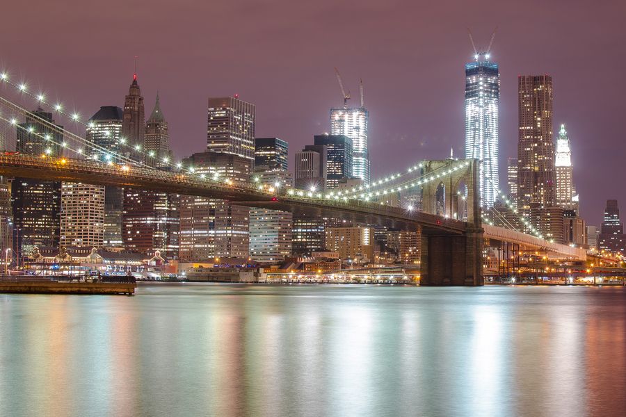11. Brooklyn Bridge at Night by Oleg Chursin