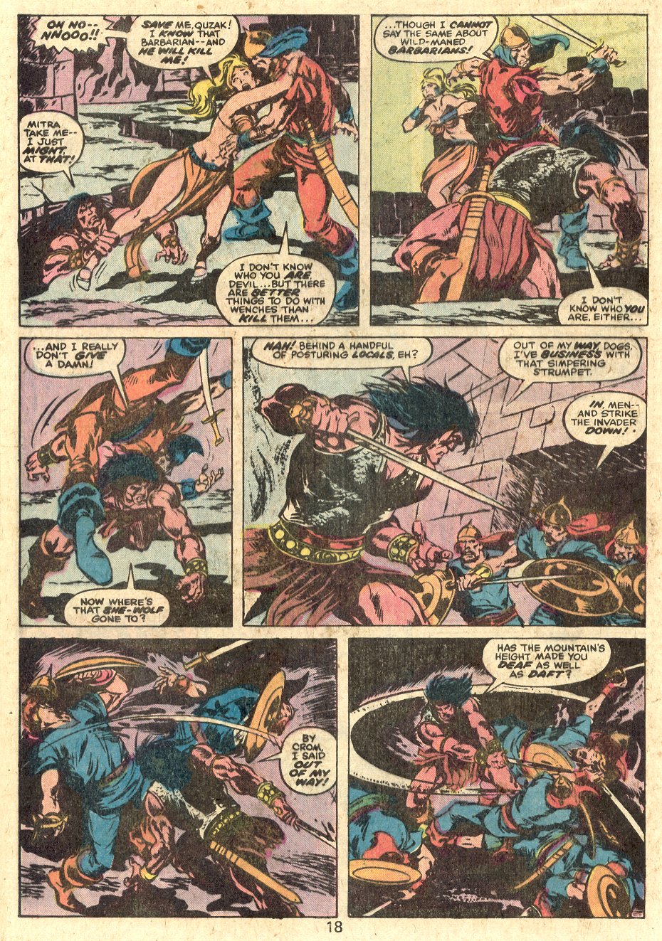 Read online Conan the Barbarian (1970) comic -  Issue # Annual 3 - 16