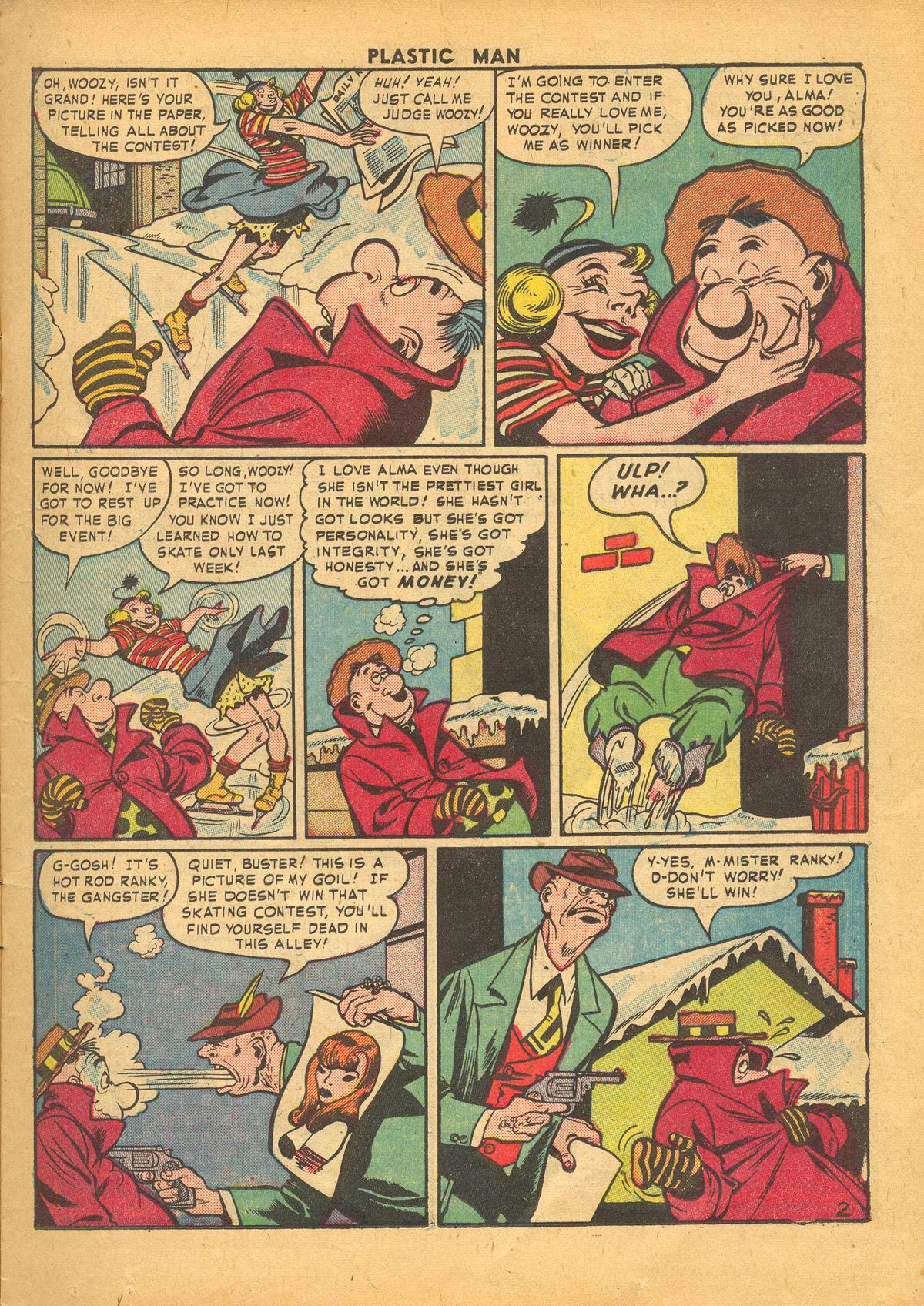 Read online Plastic Man (1943) comic -  Issue #34 - 15
