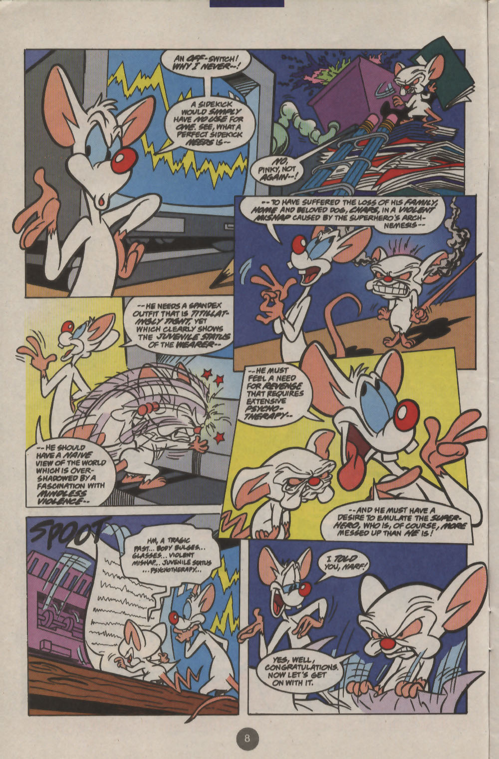 Read online Pinky and The Brain comic -  Issue #1 - 7