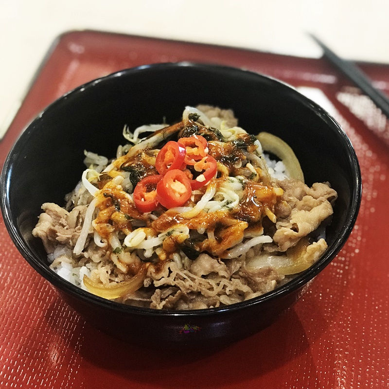 Volcano Chili Fair Sukiya Tokyo Bowls & Noodles R A W L I N S _ G L A M