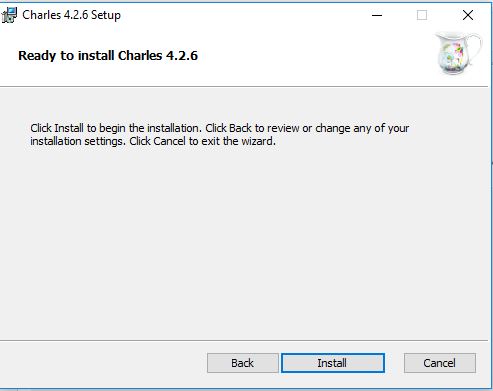  تثبيت برنامج تشارلز كامل