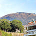 a esplanada com vistas para o Funchal