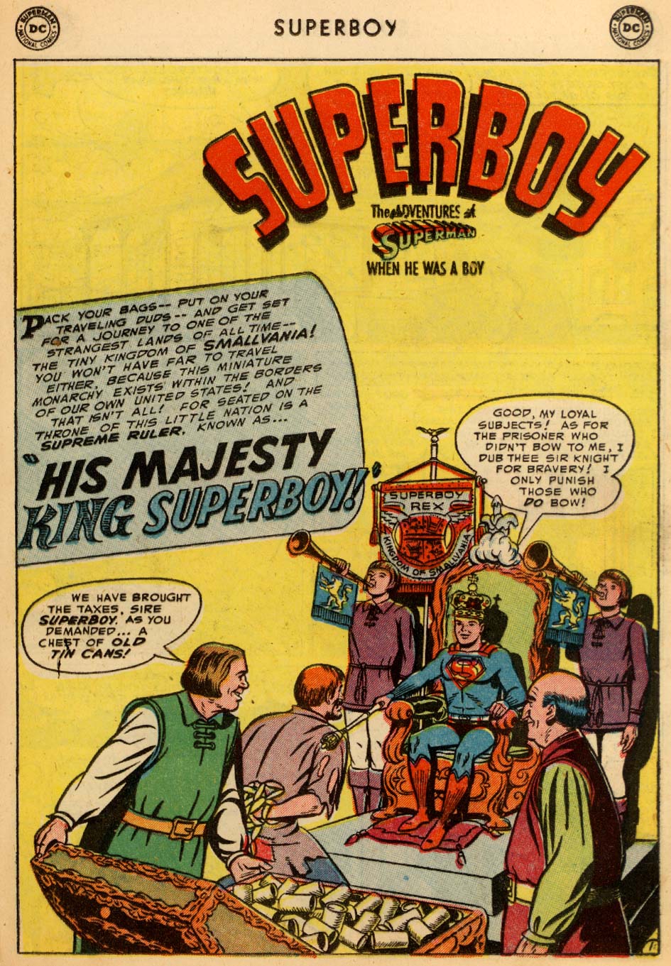 Read online Superboy (1949) comic -  Issue #32 - 27