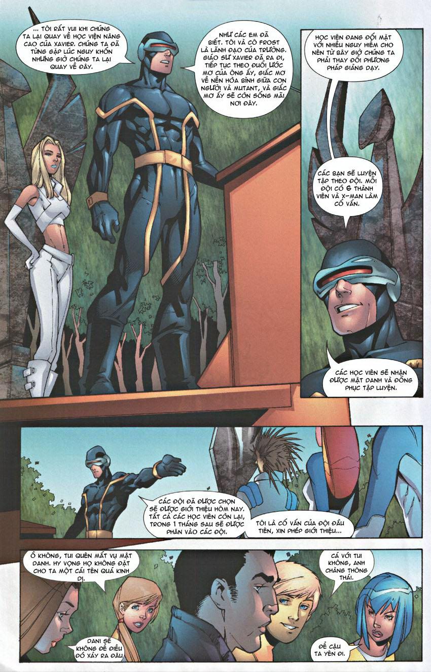 New X-Men v2 - Academy X new x-men #002 trang 21