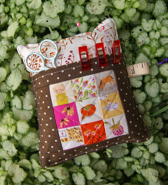 Heather Ross Deluxe Pincushion from Sew Organized for the Busy Girl by Heidi Staples