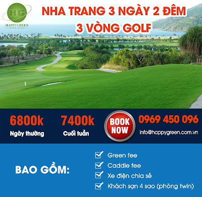 Tour Golf Nha Trang giá hấp dẫn