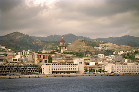 The waterfront at Messina in northeast Sicily
