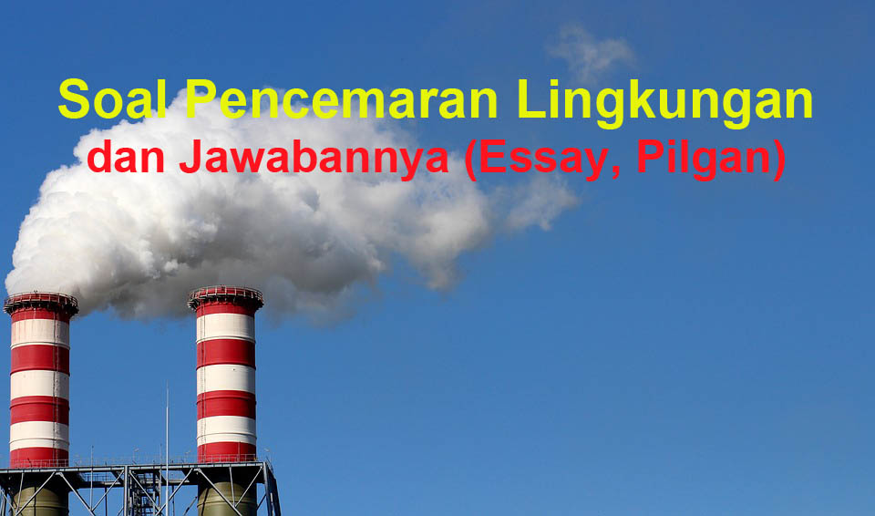 40 Soal Pencemaran Lingkungan Dan Jawabannya Essay Pilgan Portal Guru Indonesia