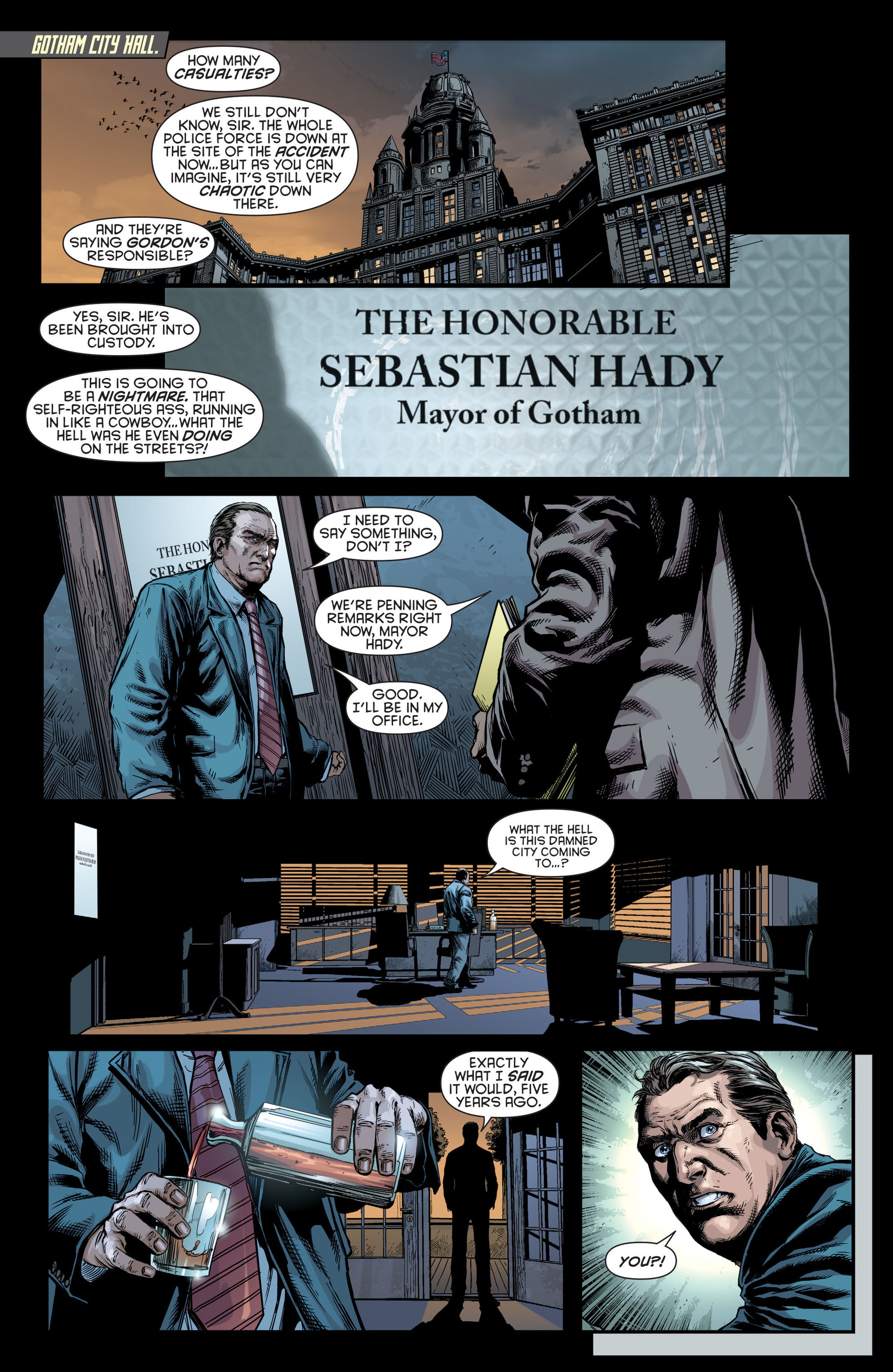 Read online Batman Eternal comic -  Issue #2 - 2