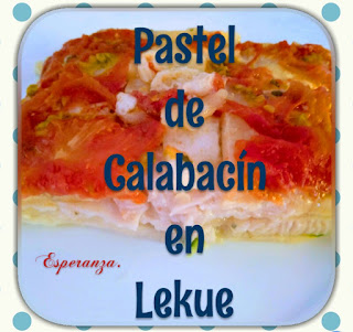 Pastel De Calabacín En Lekue

