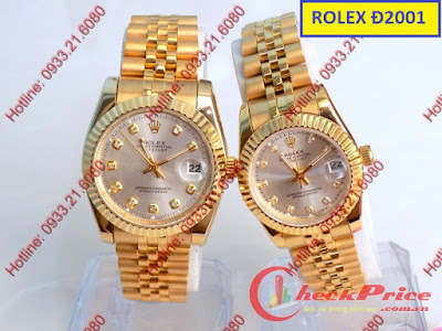 đồng hồ cặp đ&ocirc;i Rolex Đ2001